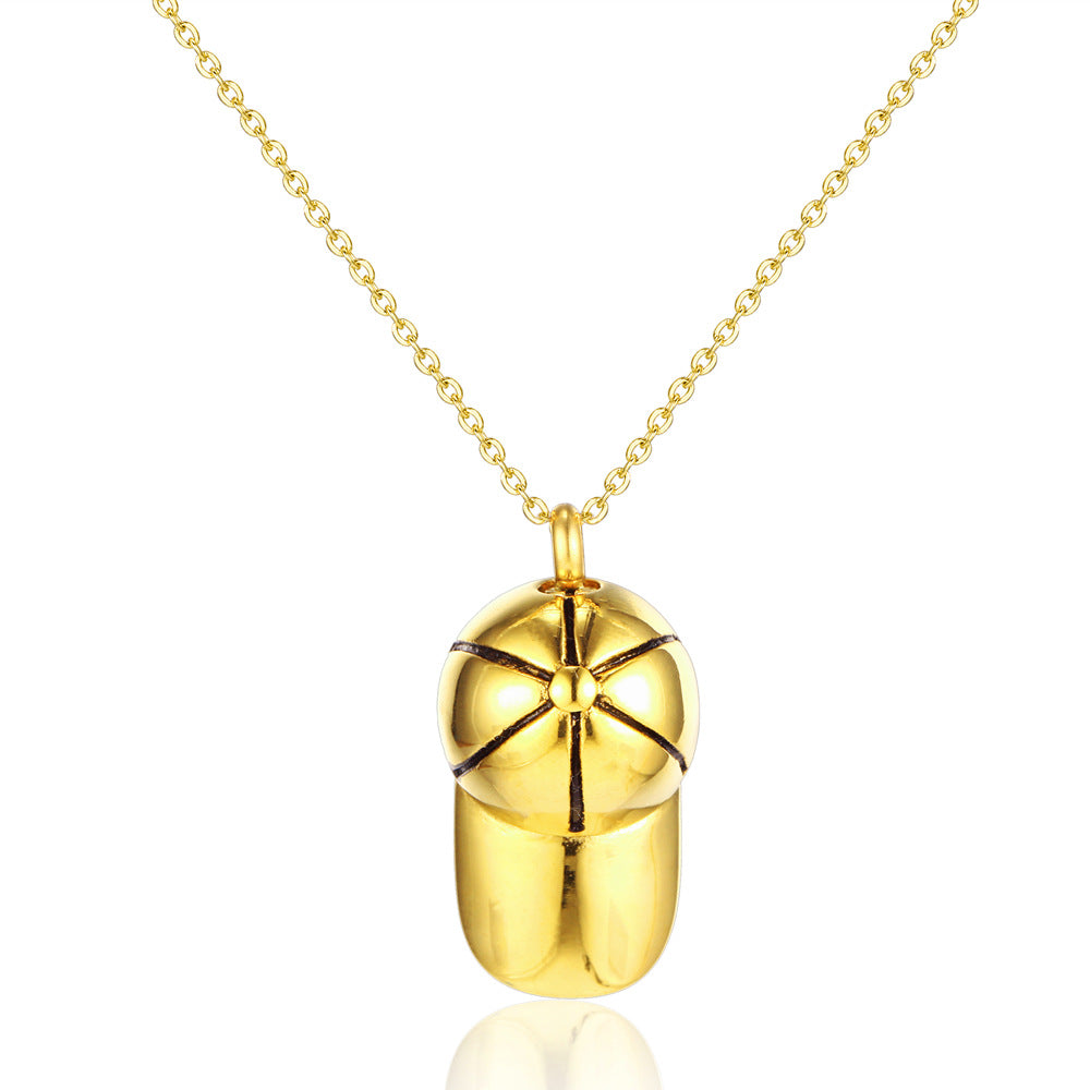 Baseball Cap Ashes Necklace Cap Shaped Cremation Pendants | Cap Ashes Necklace
