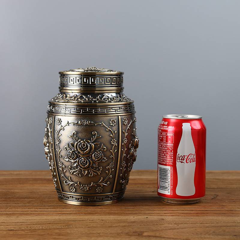 Luxurious Electroplate Metal Ashes Urn | Metal Cremation Urns
