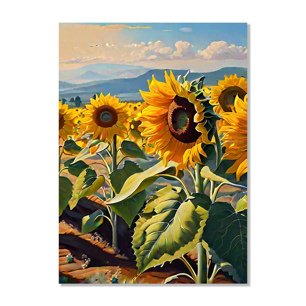 Sunflower Canvas Painting