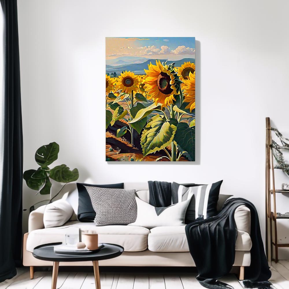 Sunflower Canvas Painting