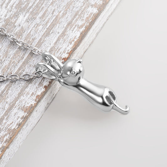 Cat Ashes Necklace | Cat Necklace for Ashes