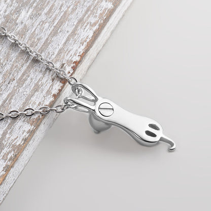 Cat Ashes Necklace | Cat Necklace for Ashes
