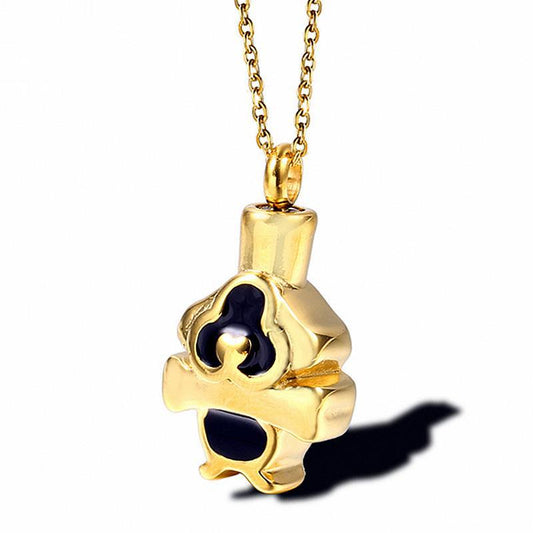 High Polished Dog Ashes Necklace Performe Necklace | Dog Ashes Pendant