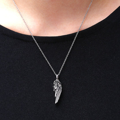 Rose Wing Urn Necklace Perfume Pendants | Wing Ashes Pendant