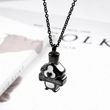 High Polished Dog Ashes Necklace Performe Necklace | Dog Ashes Pendant